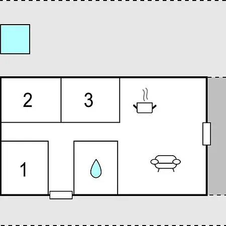 3 Bedroom Beautiful In Casa de Férias